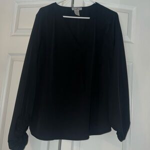 Perfectly Priscilla Women’s Size 1X Black Top